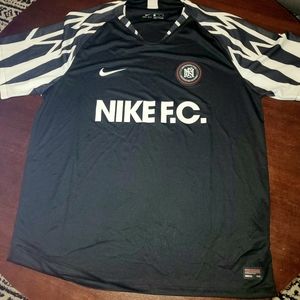 XL Men's Nike F.C. Black Jersey (Nigeria 2018 Template)